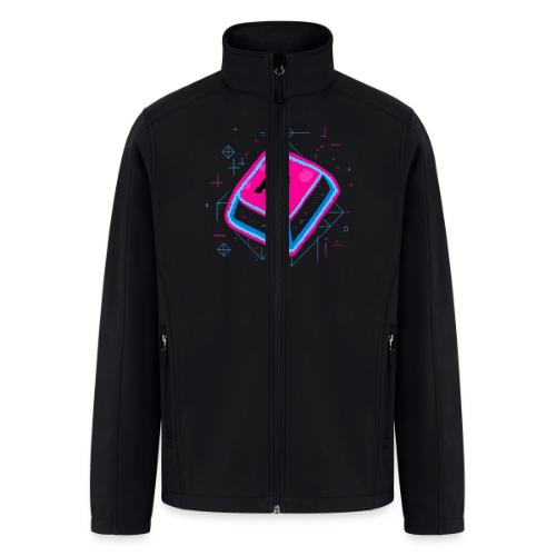 Neon Pixel A Key - Men’s Soft Shell Jacket