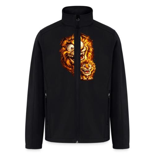 Crazy Double Lion Streetwear - Men’s Soft Shell Jacket