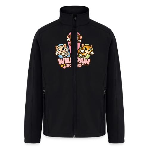 Wild Paw Squad Cute Animal Friends - Men’s Soft Shell Jacket