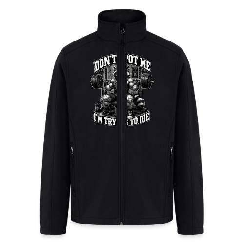 Raccoon Lifter Don’t Spot Me - Men’s Soft Shell Jacket