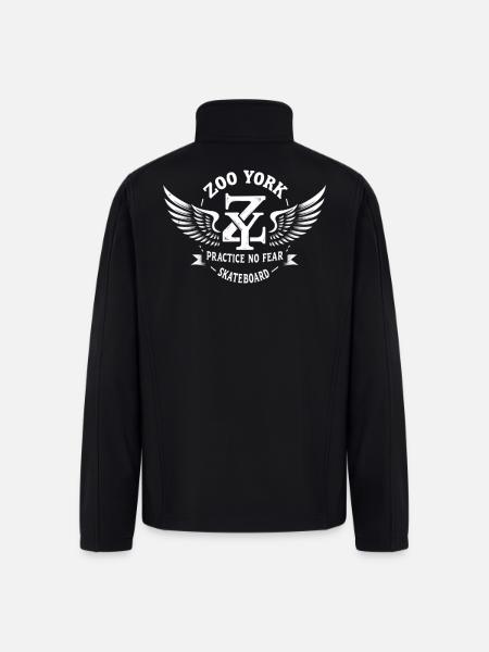 Zoo York Wings - Men’s Soft Shell Jacket - black