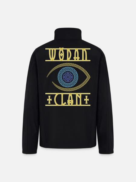 Odin Eye - Men’s Soft Shell Jacket - black