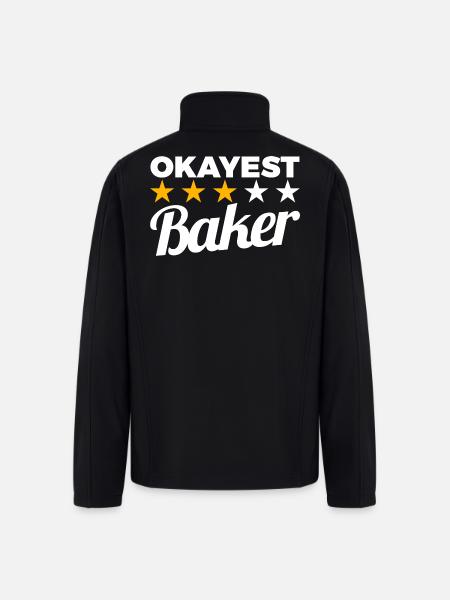 Okayest Baker - Men’s Soft Shell Jacket - black