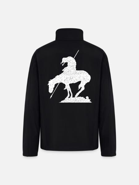 The horseman trail end - Men’s Soft Shell Jacket - black
