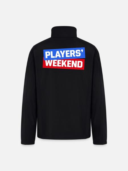 Players Weekend - Men’s Soft Shell Jacket - black
