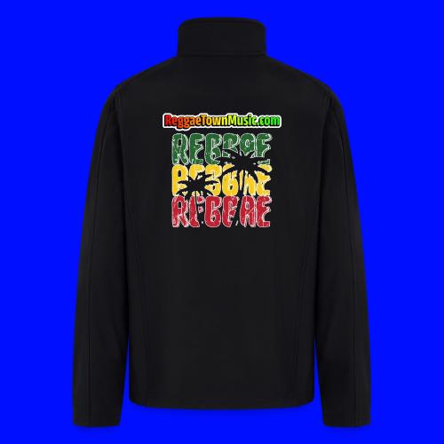 Rasta style reggae music design with classic roots - Veste Softshell Homme