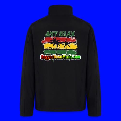 Just relax reggae rasta tropical sunset - Veste Softshell Homme