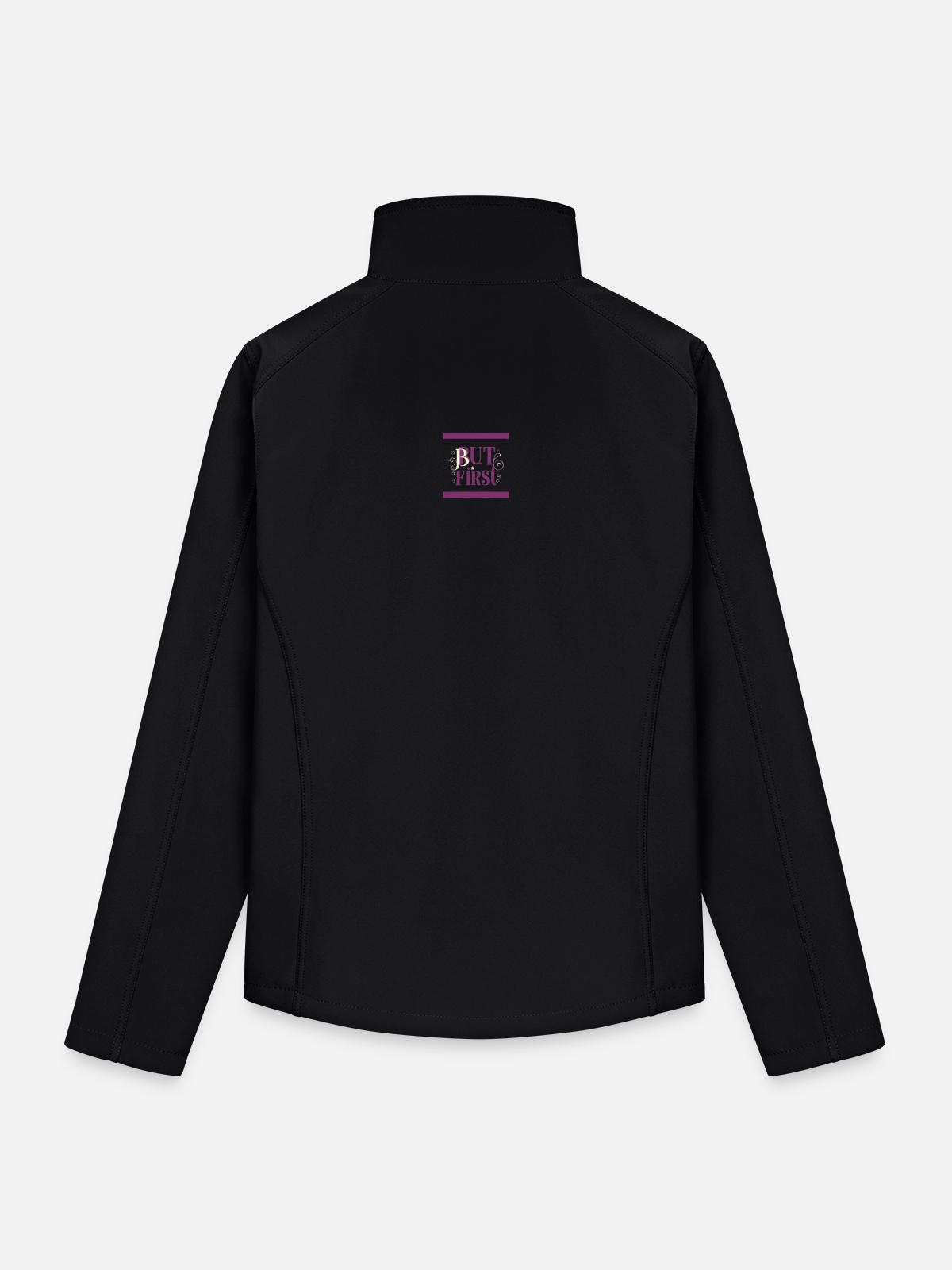Whimsical - Men’s Soft Shell Jacket - black - Back
