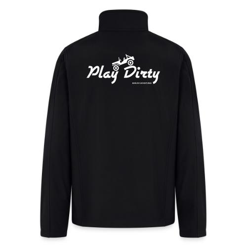 Classic Barlow Adventures Play Dirty Jeep - Men’s Soft Shell Jacket