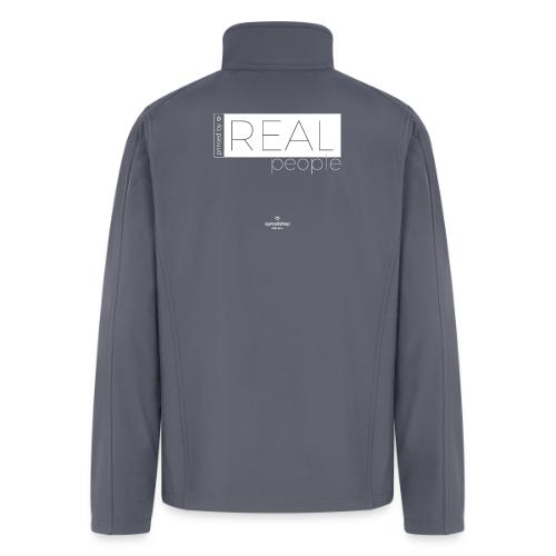 Real in white - Men’s Soft Shell Jacket