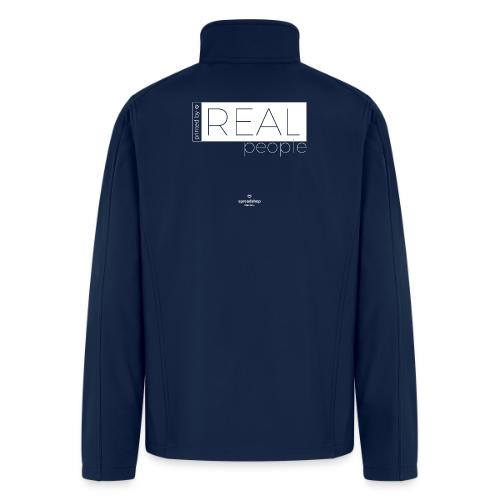 Real in white - Men’s Soft Shell Jacket