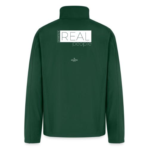 Real in white - Men’s Soft Shell Jacket