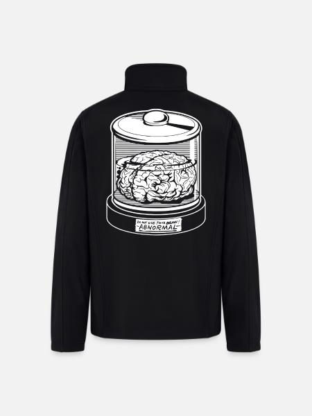 Abby Normal - Men’s Soft Shell Jacket - black
