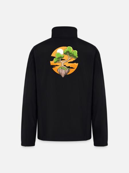 Bonsai - Men’s Soft Shell Jacket - black