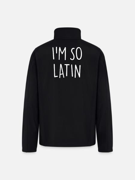 I am so Latin America - Men’s Soft Shell Jacket - black