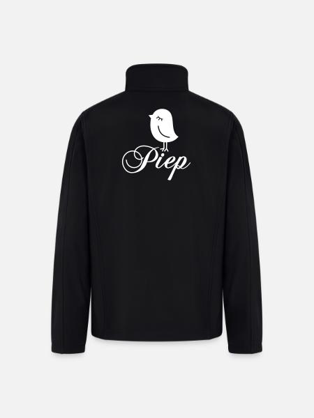 Sparrow “Piep” - Men’s Soft Shell Jacket - black