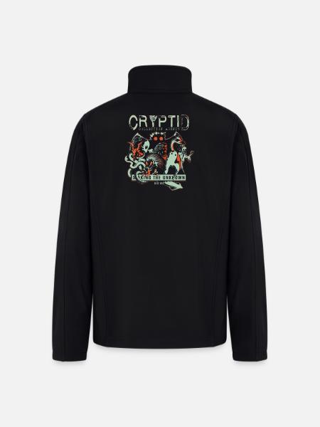 Cryptid Kin Palette Tee - Men’s Soft Shell Jacket - black