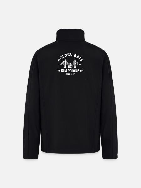 Golden Gate Guardians - Men’s Soft Shell Jacket - black