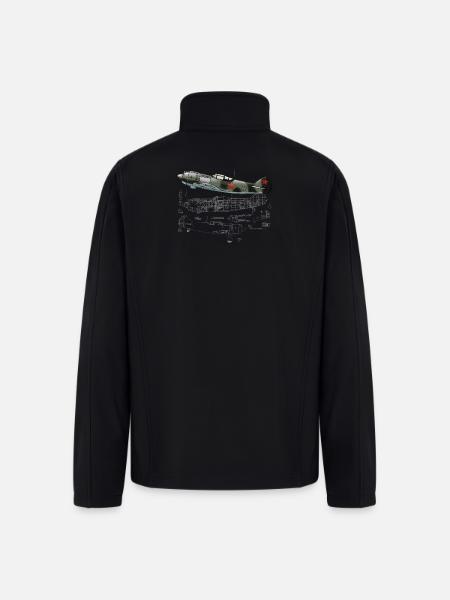 La-5 - Men’s Soft Shell Jacket - black