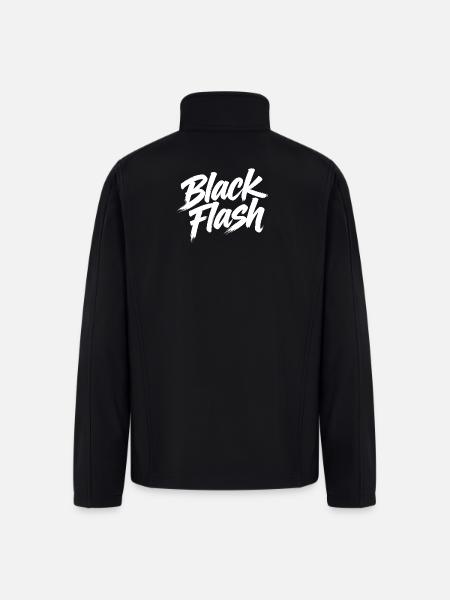 Black flash - Men’s Soft Shell Jacket - black