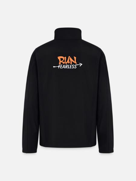 Run Fearless - Men’s Soft Shell Jacket - black