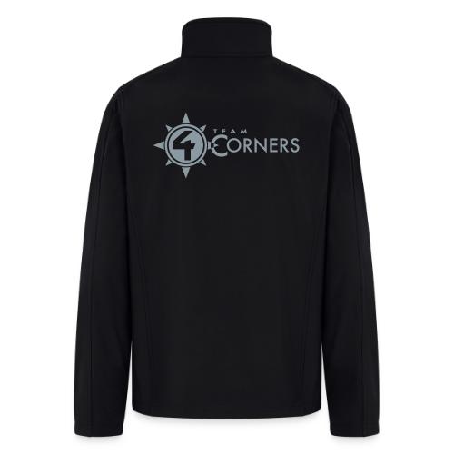Team 4 Corners 2018 logo - Men’s Soft Shell Jacket