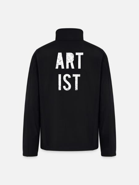 Artist - Men’s Soft Shell Jacket - black
