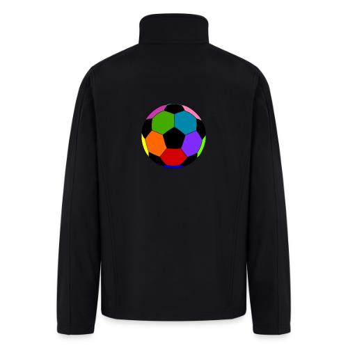Multi-colored soccer ball - Men’s Soft Shell Jacket