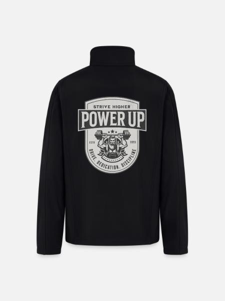 STRIVE HIGHER . - Men’s Soft Shell Jacket - black