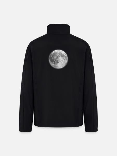 Lune - Veste Softshell Homme - noir
