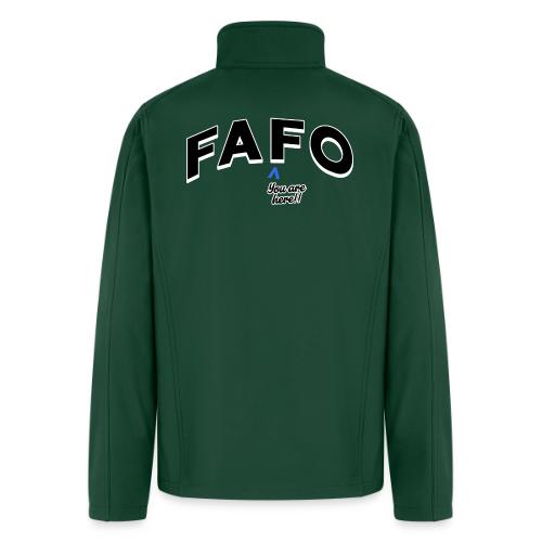 FAFO - You Are Here - Men’s Soft Shell Jacket