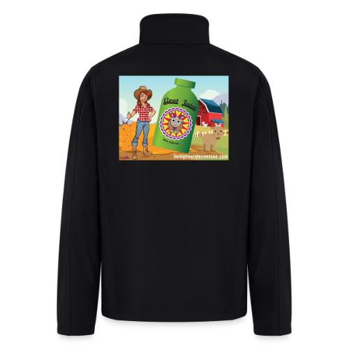 Nicole Sauce's Goat Juice - Men’s Soft Shell Jacket
