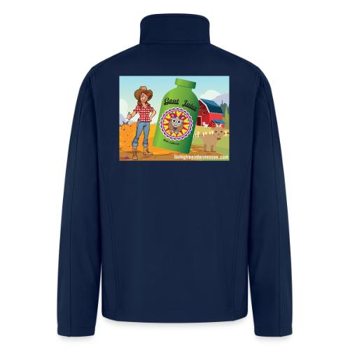 Nicole Sauce's Goat Juice - Men’s Soft Shell Jacket