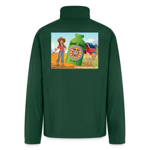 Nicole Sauce's Goat Juice - Men’s Soft Shell Jacket