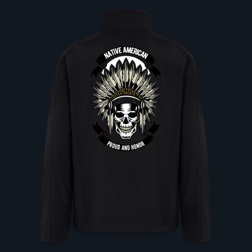 Native American Proud and Honor - Men’s Soft Shell Jacket