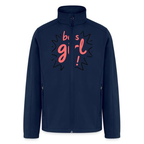 Boss Girl Bold Feminist Statement - Men’s Soft Shell Jacket