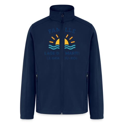 Family Beach Shirt – Plage des Martin Design - Men’s Soft Shell Jacket