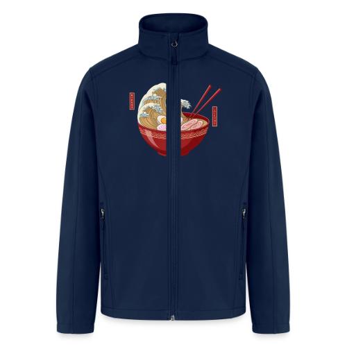 The Great Wave of Ramen - Men’s Soft Shell Jacket