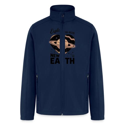 Explore Kepler-452b – New Earth Adventure - Men’s Soft Shell Jacket
