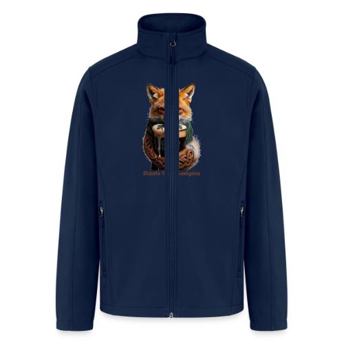 Sly Emerald Fox Toast T-Shirt - Men’s Soft Shell Jacket