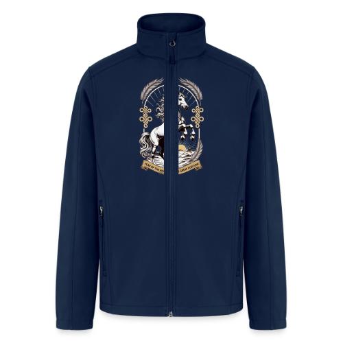 Year of the Horse Rearing T Shirt, Lunar New Year - Men’s Soft Shell Jacket