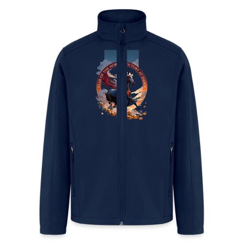 Year of the Horse Dawn T Shirt,Lunar New Year Gift - Men’s Soft Shell Jacket