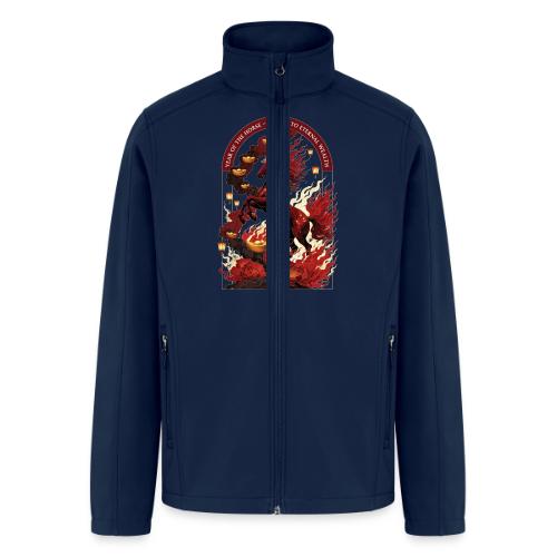 Year of the Horse Rise T Shirt,Lunar New Year Gift - Men’s Soft Shell Jacket