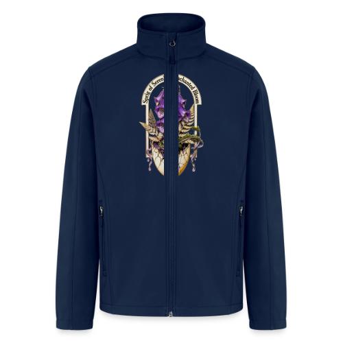 Spring Serenity Foxglove Tee, Easter Gift for wife - Men’s Soft Shell Jacket