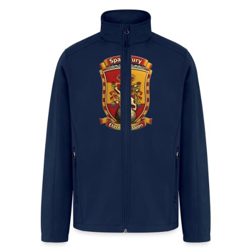 Spain Lion Fury T-Shirt, Spanish Crest Gift - Men’s Soft Shell Jacket