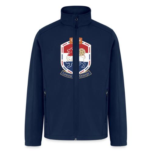 Netherlands Lion Crest T-Shirt, Dutch Badge Gift - Men’s Soft Shell Jacket