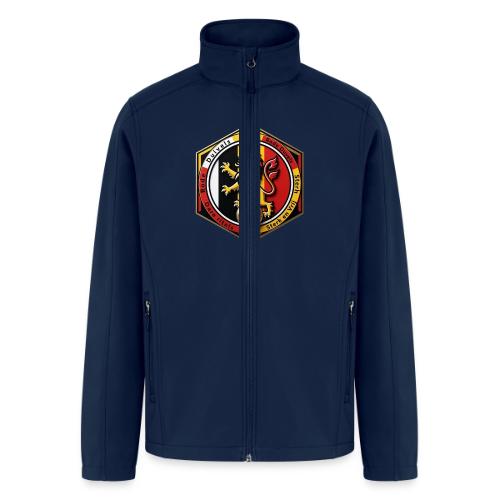 Belgium Lion Valor T-Shirt, Belgian Pride Gift - Men’s Soft Shell Jacket