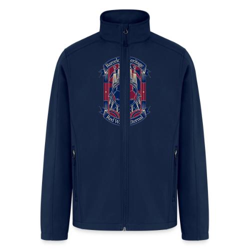 Barcelona Red Heritage T Shirt, Barsa fan Gift - Men’s Soft Shell Jacket