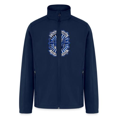 Chelsea Blue Bridge T Shirt, Soccer Fan Gift - Men’s Soft Shell Jacket