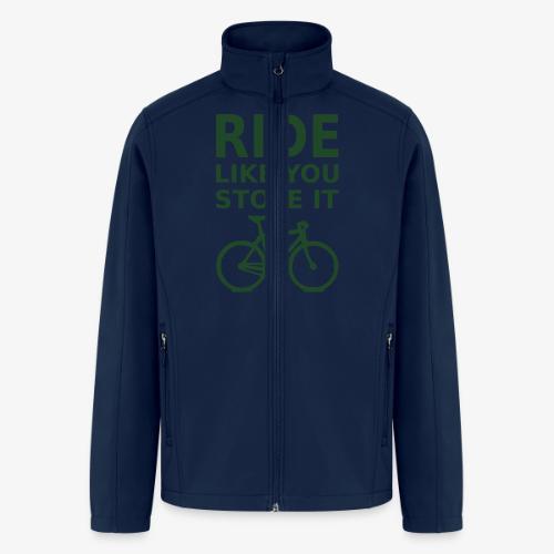 ride like you stole it - bicycle - Men’s Soft Shell Jacket